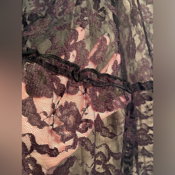 1950’s Colonial Lady USA Made Lace & Mesh Underskirt/Petticoat - Picture 3 of 10